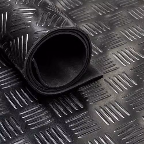 Vivol Rubberen Traanplaat Mat 3 mm - Breedte: 160 cm - Per strekkende meter
