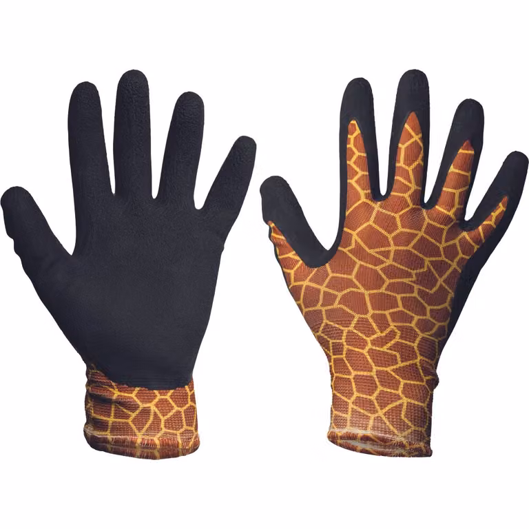 Kixx handschoen giraffe bruin maat 8