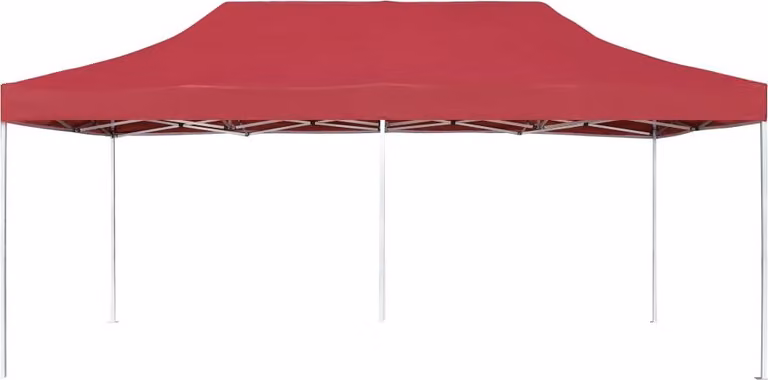vidaXL Professionele inklapbare partytent van aluminium, 6 x 3 meter, wijnrood