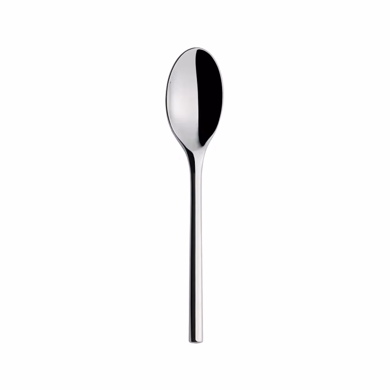 Iittala Artik dessertlepel van gepolijst roestvrij staal in zilver