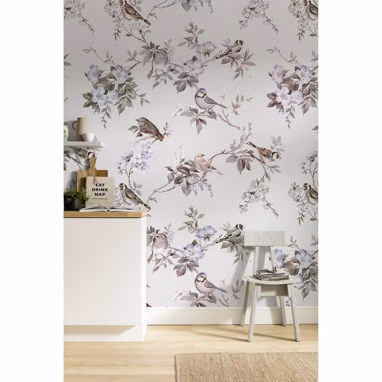 home24 Vlies-fotobehang Sweet Lullaby Multicolour Wit B: 200 cm, H: 250 cm
