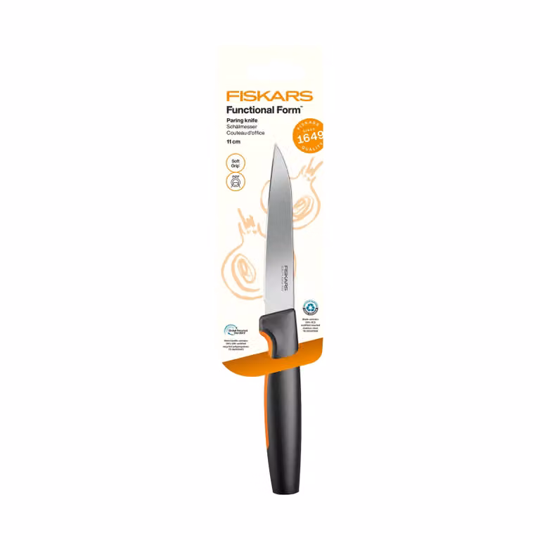 Fiskars Functional Form groentemesje van roestvrij staal