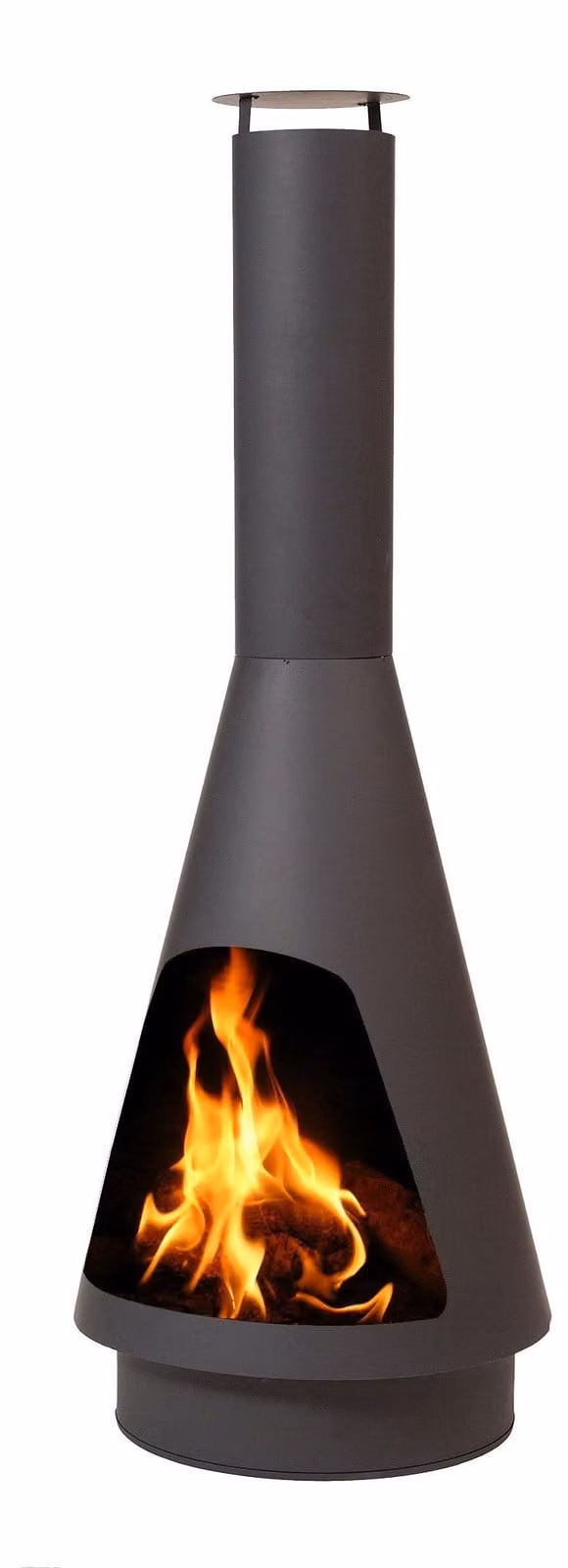 HEAT Outdoor Living La Luz 140 Tuinkachel van staal - Terraskachel - B/D/H: 50 x 50 x 140 cm