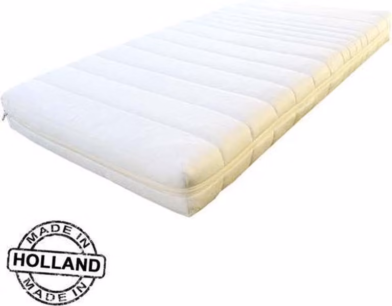 Slaaploods.nl Galaxy Baby Matras - Soft - Wit - B/D/H: 120 x 60 x 14 cm