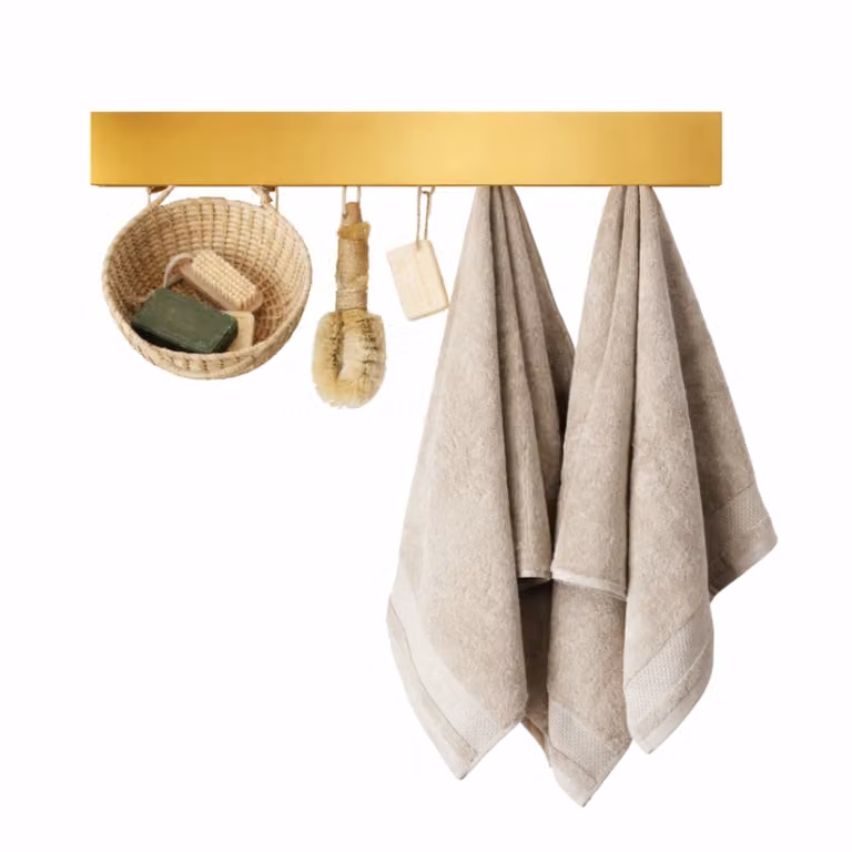 Anwicar Loft Wandkapstok voor de gang of slaapkamer, Breedte: 50 cm