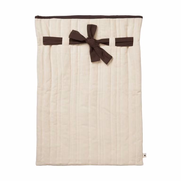 Ferm Living Vari quilted zak beige katoen 50 x 70 cm