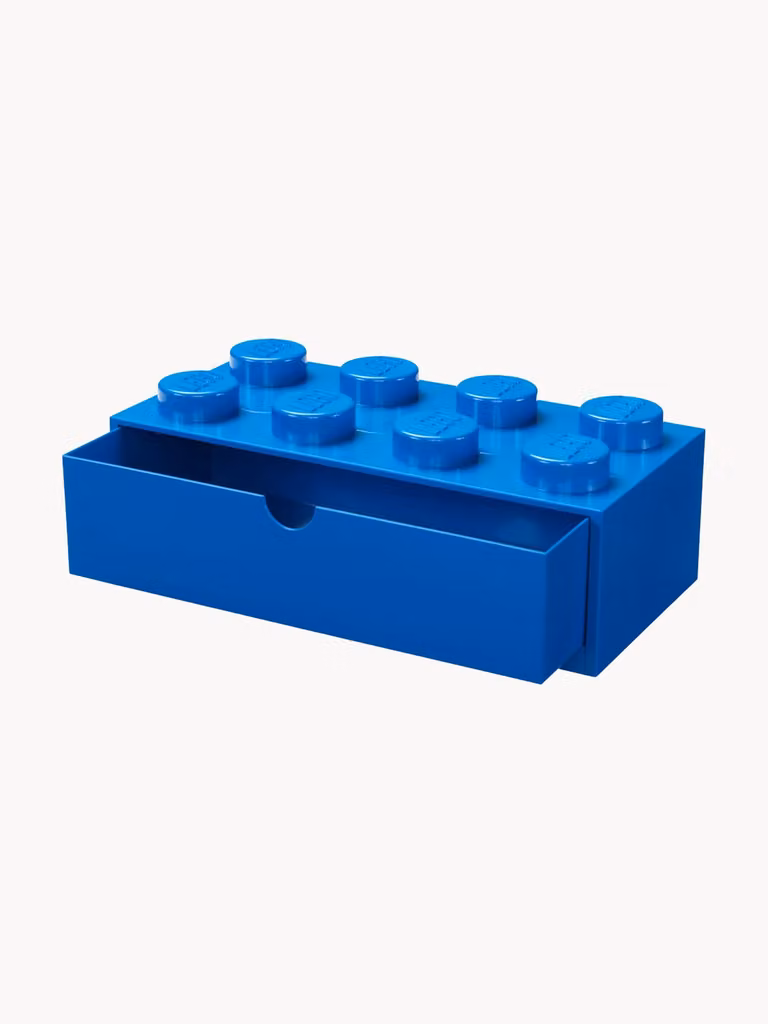 LEGO opberglade Brick met 8 knoppen in plastic