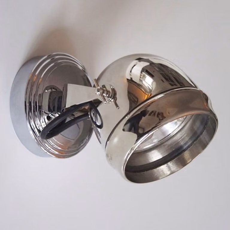 Authentage Macro AR111 Luxe verlichting spot - Zilver - Wandmontage