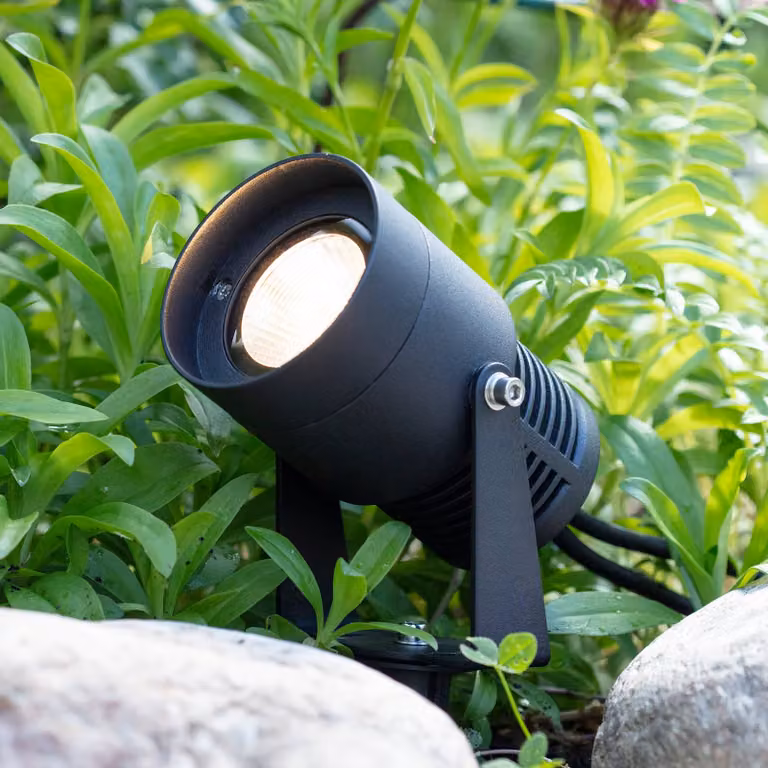 Markslöjd LED-tuinspot met grondpen en haak, accentverlichting voor de tuin