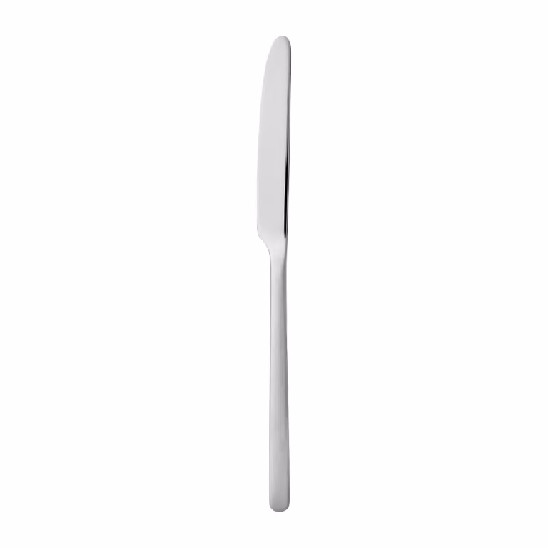 Gense Still dinermes, 23,6 cm, mat-glanzend staal