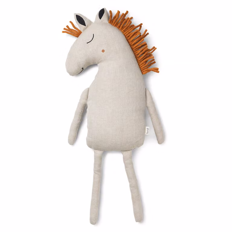 Ferm Living Safari kussen Paard Beige