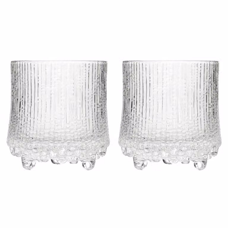 Iittala Ultima Thule On the rocks tumbler glas, 2-pack, transparant