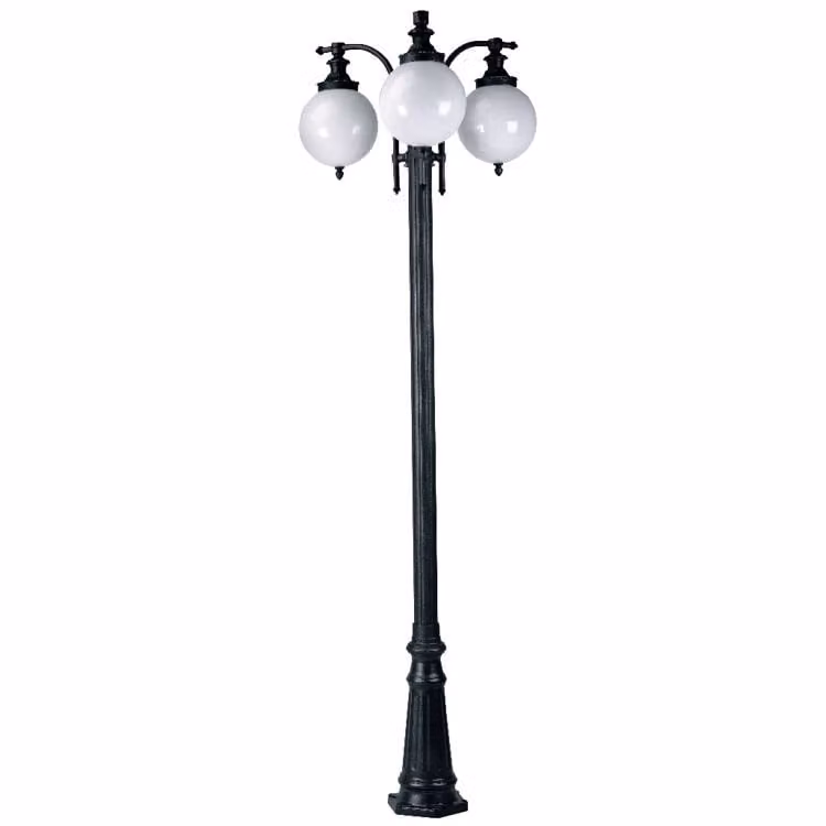 KS Verlichting Staande lamp Madeira 3-lichts - zwart