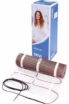 Devi dunne verwarmingsmat DTIF 140F0447, 150W/m², 2,0 m², B: 0,5 m, L: 4,0 m, zelfklevend