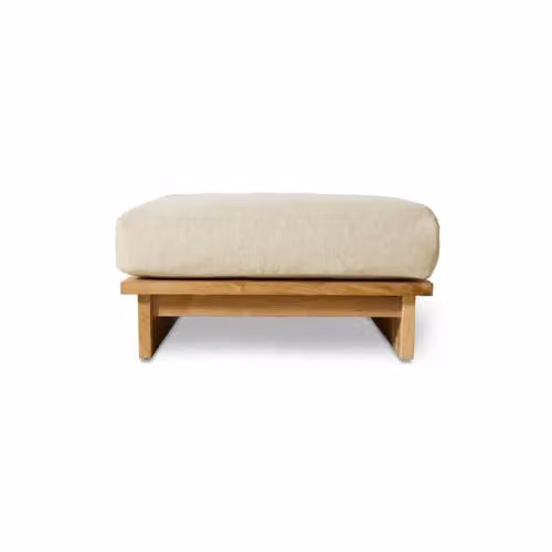 HKLiving hocker outdoor teak naturel