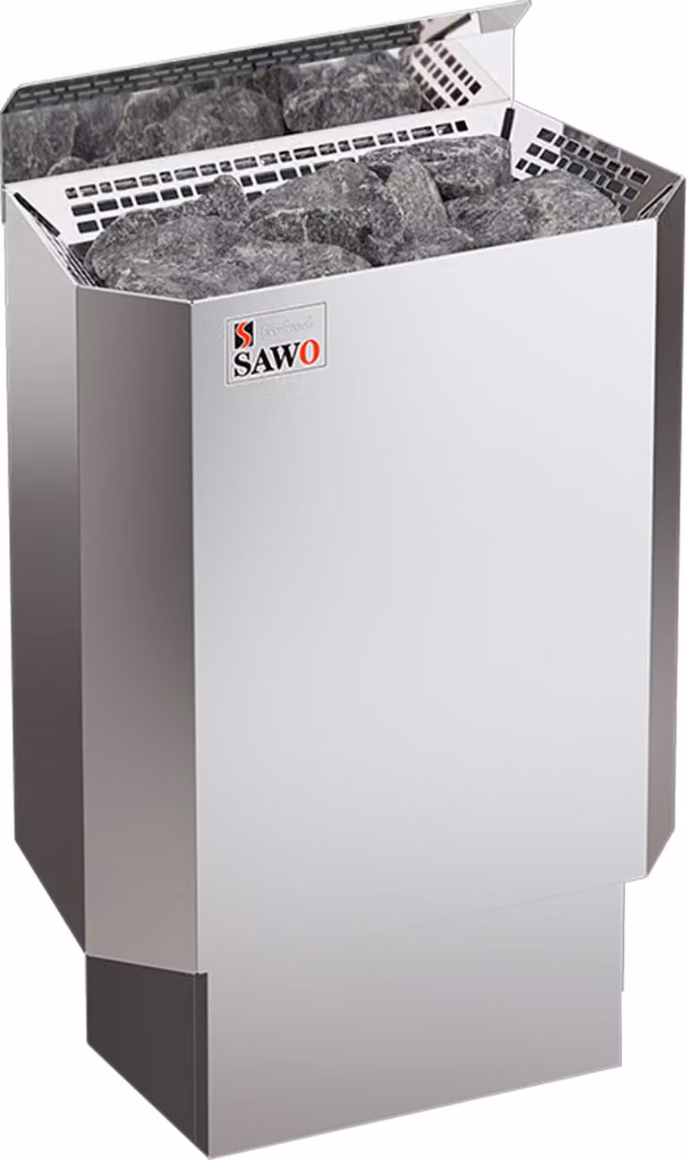 Sawo Nordex Mini Saunaoven, 3,6 kW, Staal, NRM-36NS-Z