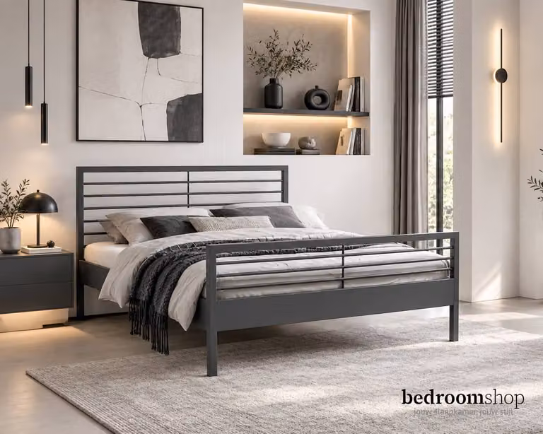 Bedroomshop Metalen bed Padua
