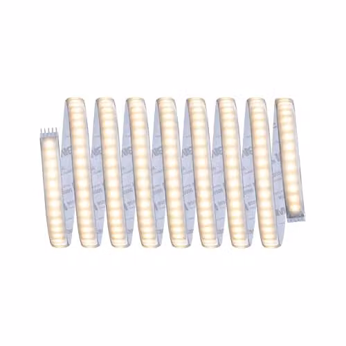 Paulmann MaxLED 1000 LED-strip basisset warmwit met voeding en zilveren afwerking