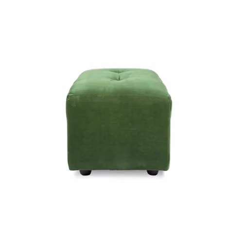 HKliving Hocker Smal Vint Soft Body Stoffen