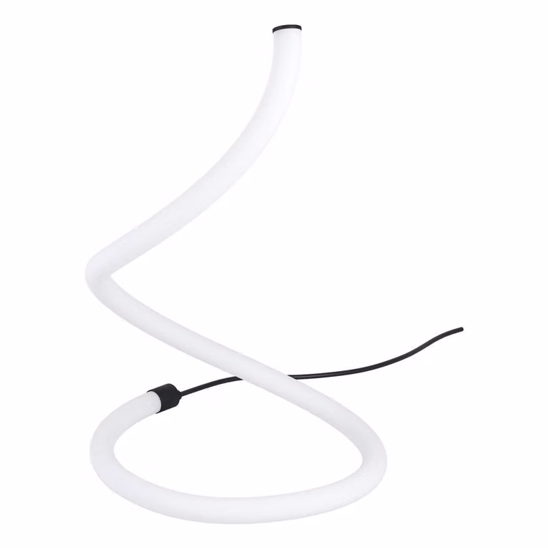 Eglo Banderillas design tafellamp zwart en wit met ledlamp voor woonkamer, eetkamer of slaapkamer