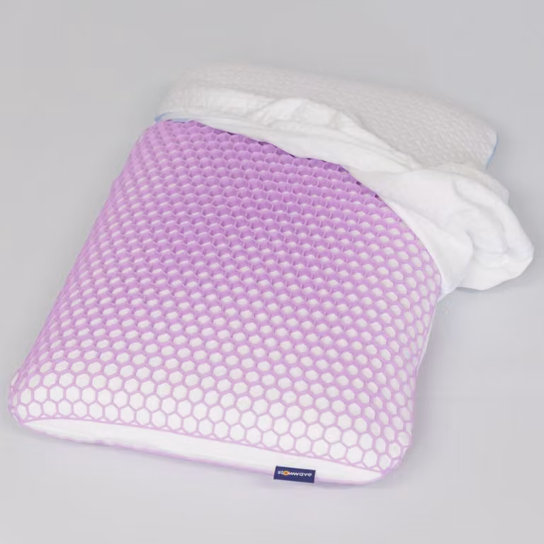 Slowwave Honeycomb TPE Kussen met Slow Rebound Memory Foam en TENCEL Kussensloop