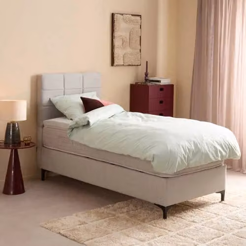 NOUS Living Denzel opberg boxspring voor volwassenen B/D/H: 90 x 200 cm