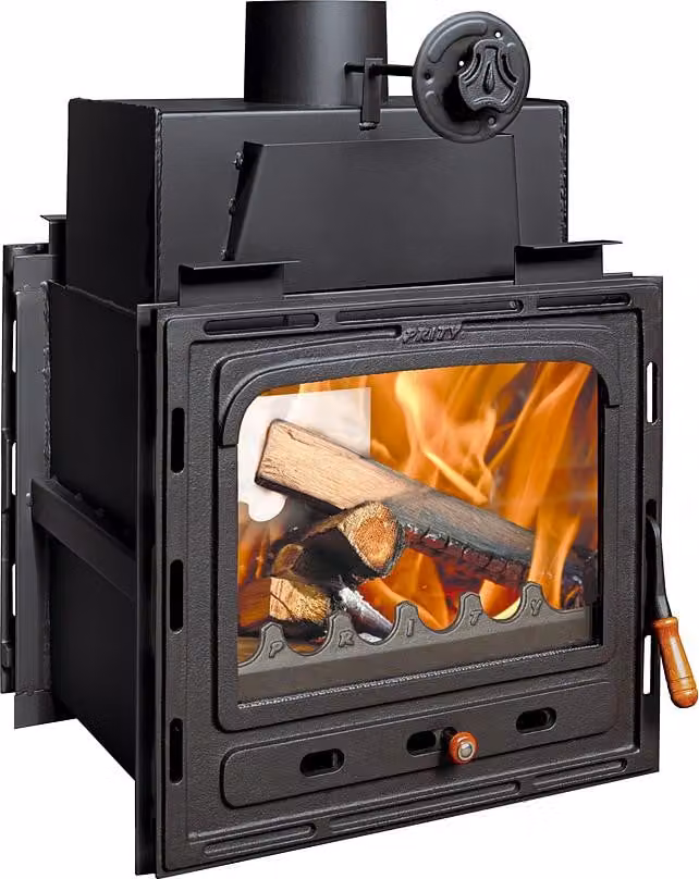 Prity Inbouwhaard 2CM 13,5 kW met tweezijdig zicht