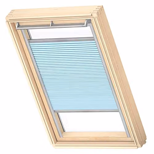 VELUX Dakraam Verduisterend Plisségordijn FHC, M04, Lichtblauw