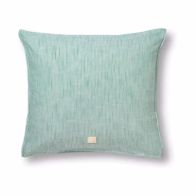 Juna kussensloop Monochrome Lines Groen-wit 50 x 70 cm