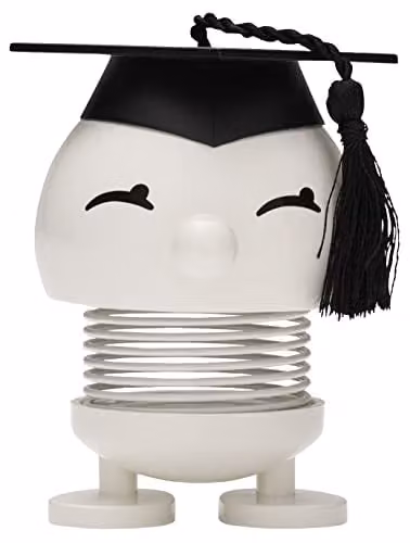 Hoptimist IQ Bimble Hoptimist decoratie wit B: 6,3 cm, D: 6 cm, H: 7,2 cm