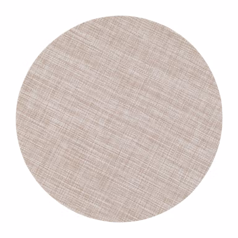 Dixie Sixten placemat rond Oyster white