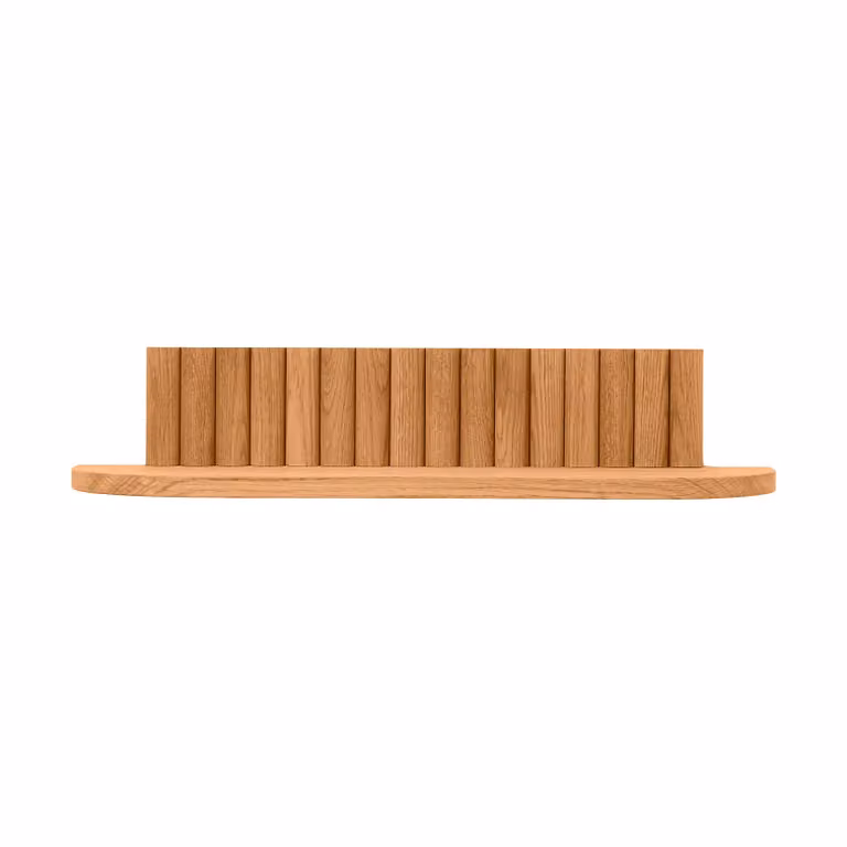 Andersen Furniture Pillar wandplank Oiled Nature Oak B/D/H: 60 x 15 x 12 cm