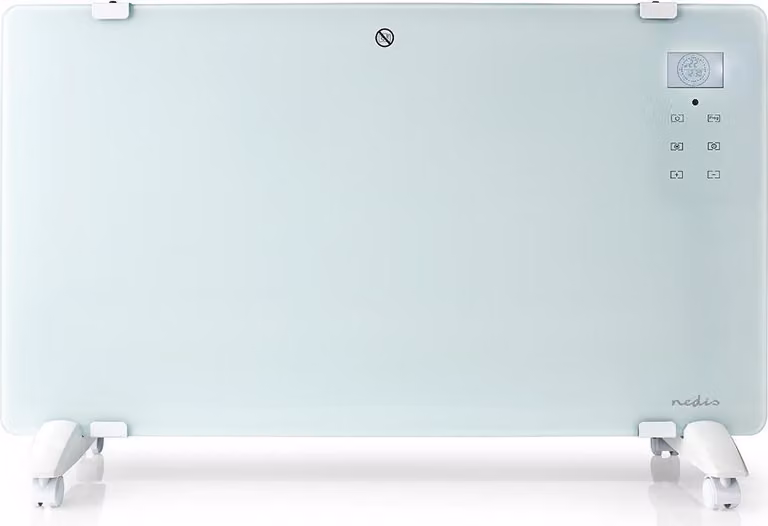Nedis WIFIHTPL20FWT Elektrische verwarming Wit, IP24, voor vloer, tafel of wand
