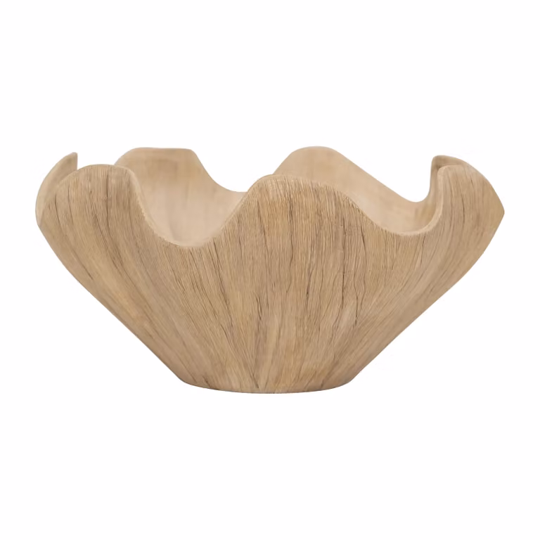 URBAN NATURE CULTURE Hera decoratieve schaal Natural Ø35 cm