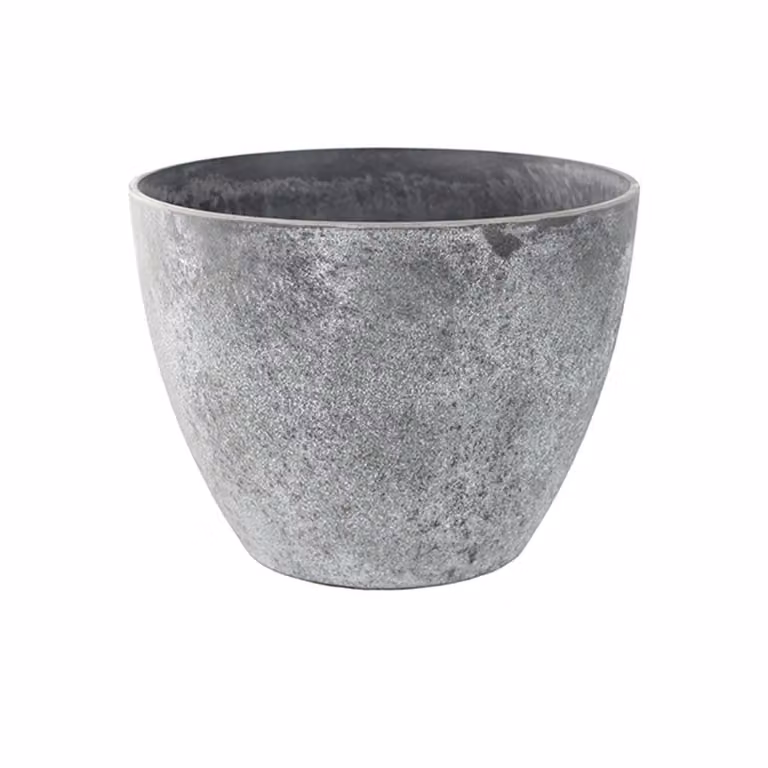 Ter Steege Plantenpot Nova 22 - Grijs - Binnen en buiten - B: 22 cm, H: 17 cm
