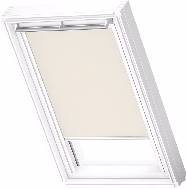 VELUX Origineel Verduisterend Rolgordijn MK06 Beige voor Wit Kozijn