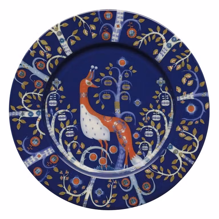Iittala Taika dinner plate blauw 22 cm