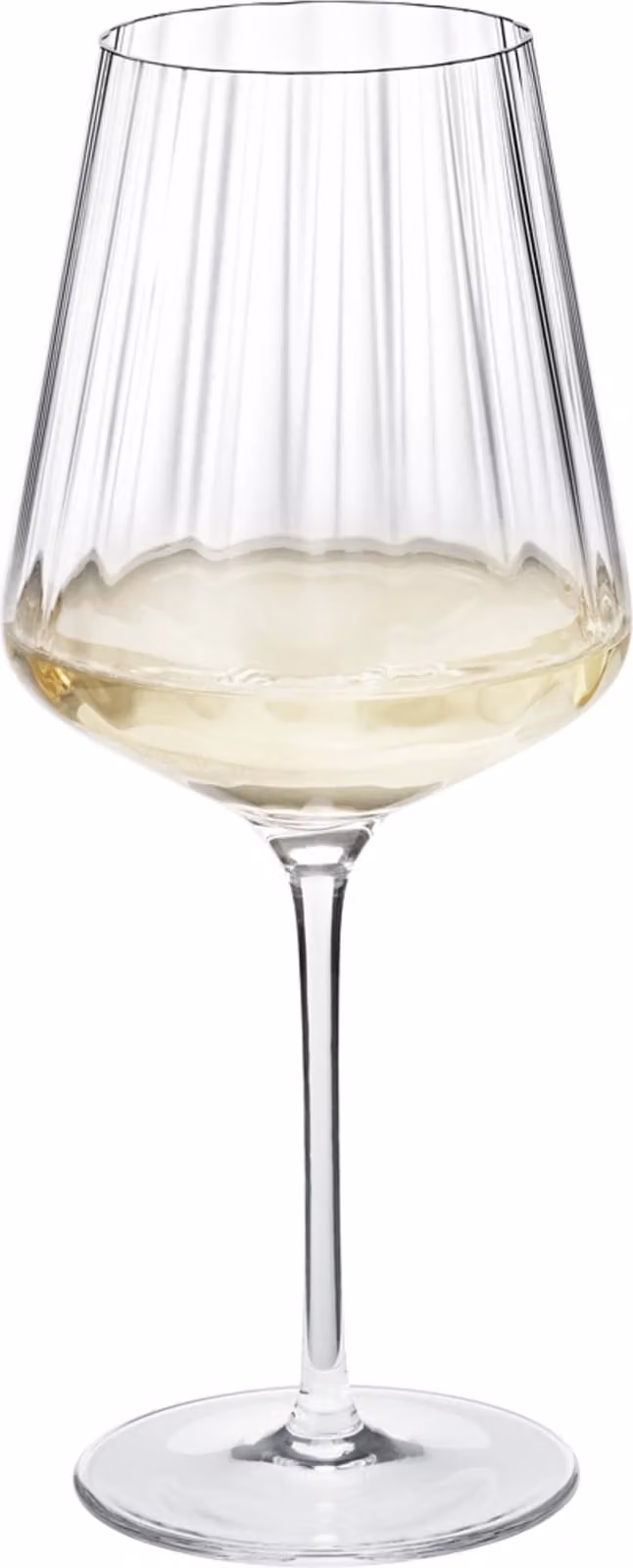 Georg Jensen Bernadotte Witte wijnglas van kristal, 6 stuks, 43 cl