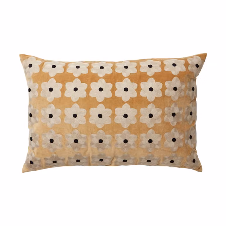Olsson & Jensen Daisy kussenhoes Beige 40 x 60 cm
