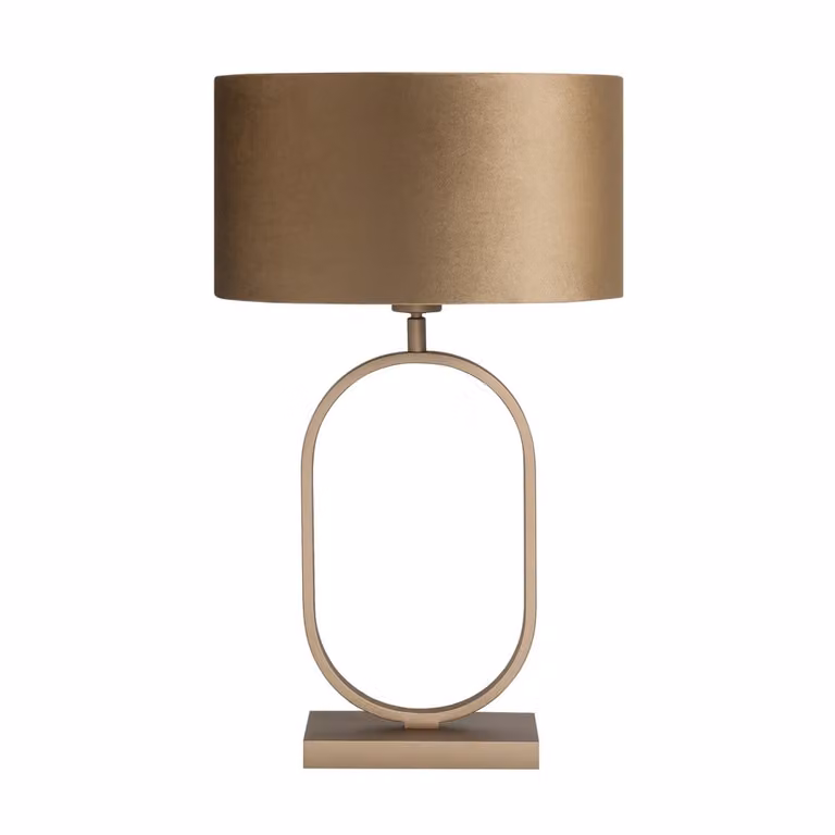 Highlight Verona Design Tafellamp - Koper/Brons - Rond