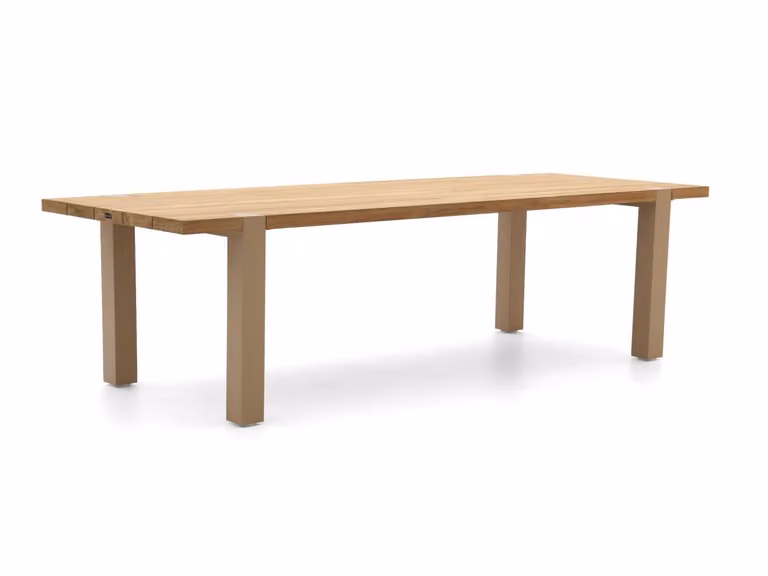 Hartman Rechthoekige Tuin eettafel van Teakhout in Bruin en Beige