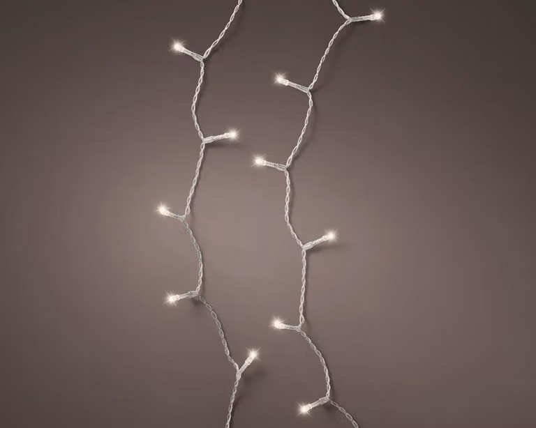 Lumineo Led Twinkle Kerstverlichting Warm Wit met 96 Lampjes