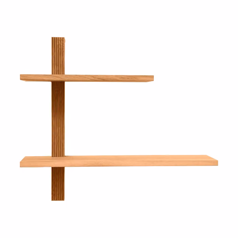 Andersen Furniture Phase wandplank Oiled Nature Oak B/D/H: 68 x 18 x 55 cm