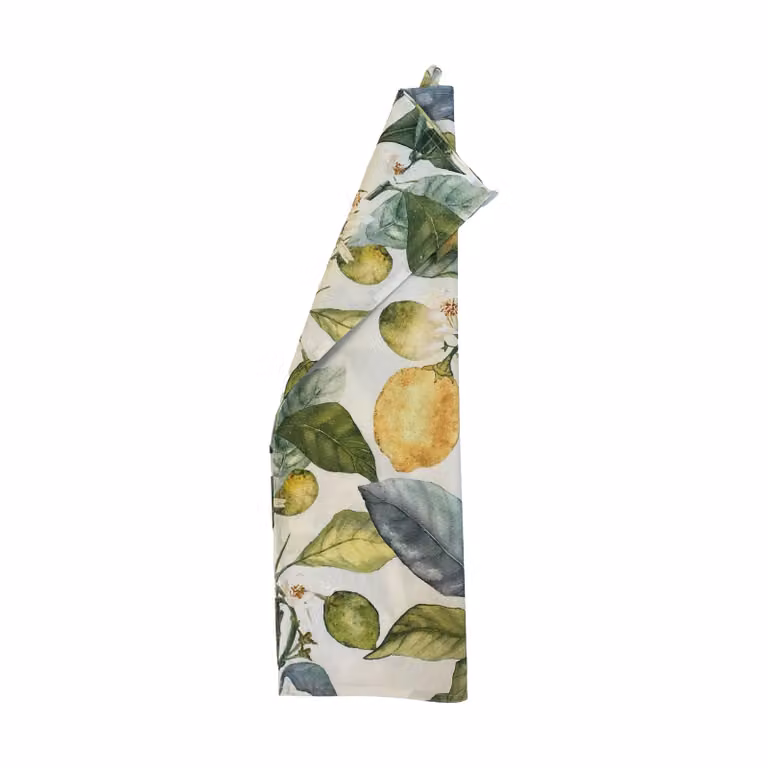 Klippan Yllefabrik Citrus keukendoek 46 x 70 cm