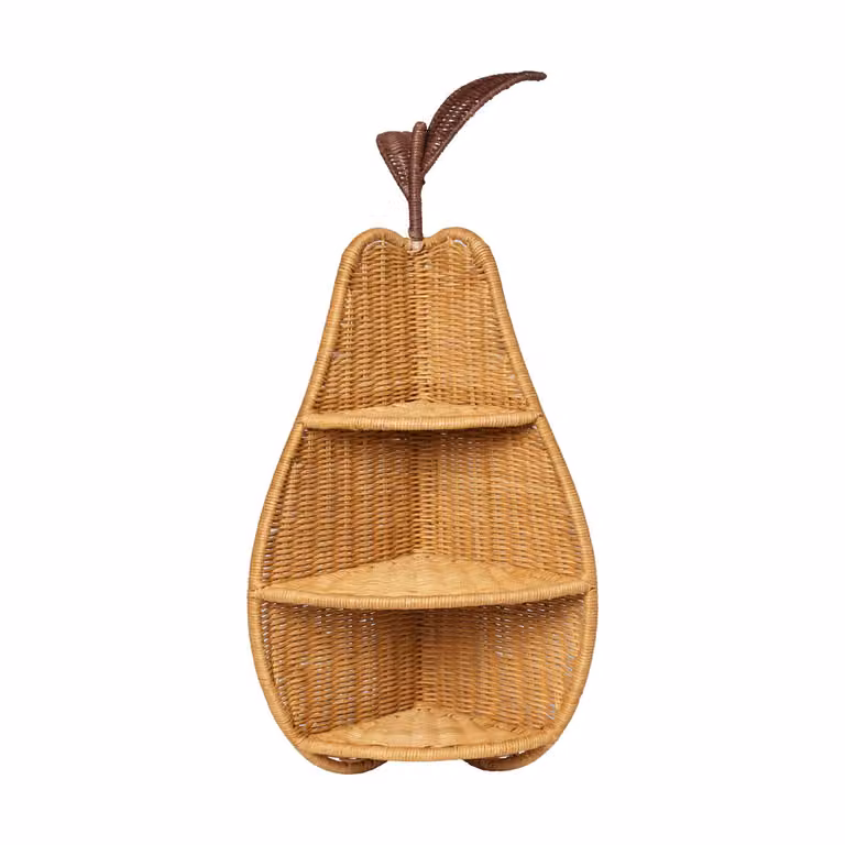Ferm Living Pear braided hoekplank Natural