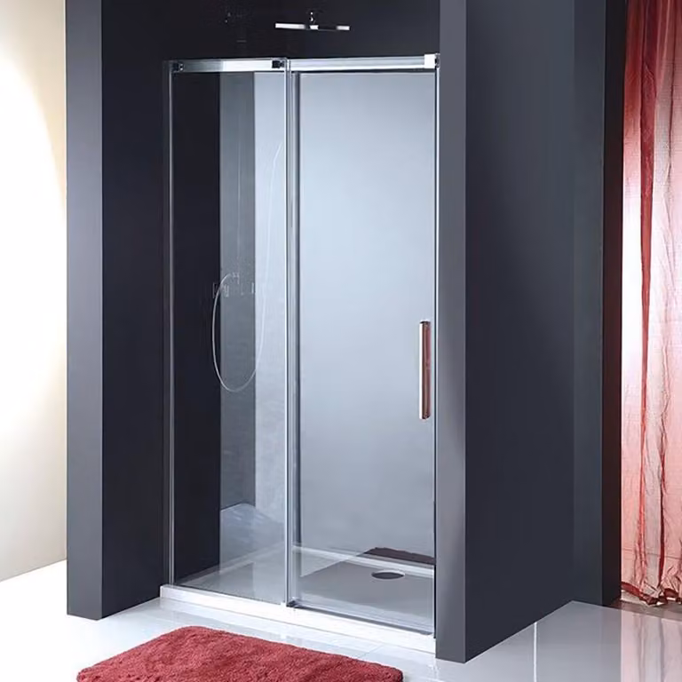 HAK Polysan ALTIS schuifdeur met helder glas, Breedte: 1170-1210 mm, Hoogte: 2000 mm