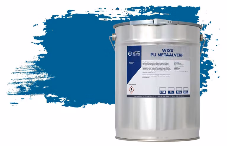 Wixx Coatings Polyurethaan Metaalverf RAL 5017 Verkeersblauw 20L