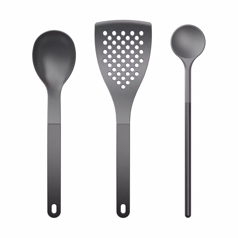 Rosti Optima keukengerei 3-delig zwart nylon