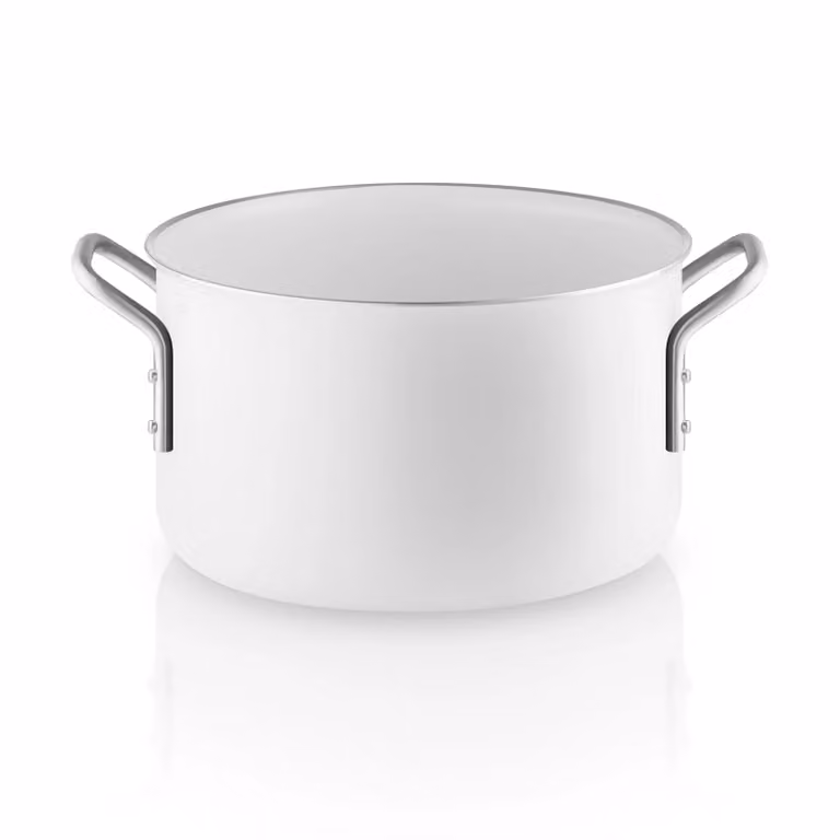 Eva Solo Eva Trio White Line Slip-Let keramische pan, 3,8 l