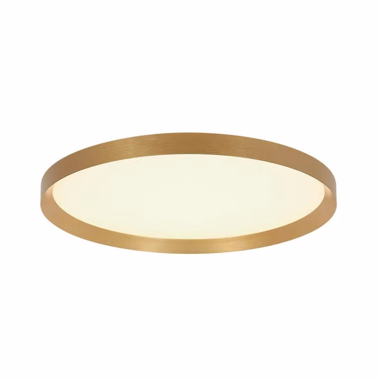Steinhauer Flady dimbare LED-plafondlamp goud/messing Ø 40 cm